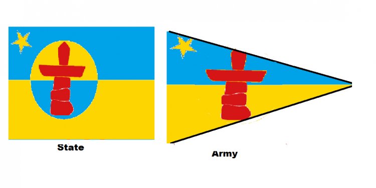 Also based on the tribe flag