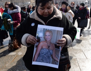 missing and murdered aboriginal ladies vigil 20140305